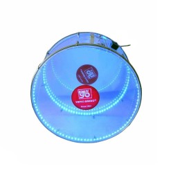 LED DRUM Davul HANDMADE Profi 52 cm. Plexi Schlagzeug Dhol Trommel mit LED,s