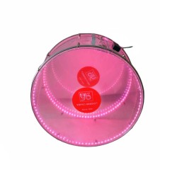 LED DRUM Davul HANDMADE Profi 52 cm. Plexi Schlagzeug Dhol Trommel mit LED,s