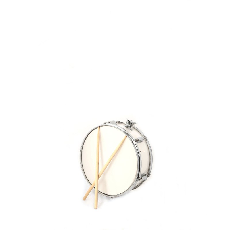 Yapıcı Bando A-13 35 cm. Solo Snare Drum mit Holz-Emaille-Beschichtung, Strap-Stick und Spannschlüssel